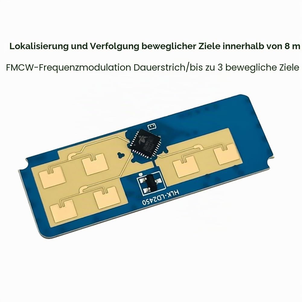HLK-LD2450 24G Smart Home Wave Bewegung des menschlichen Körpers Target Tracking Sensormodul Radar Test Distanz Geschwindigkeit Langlebig