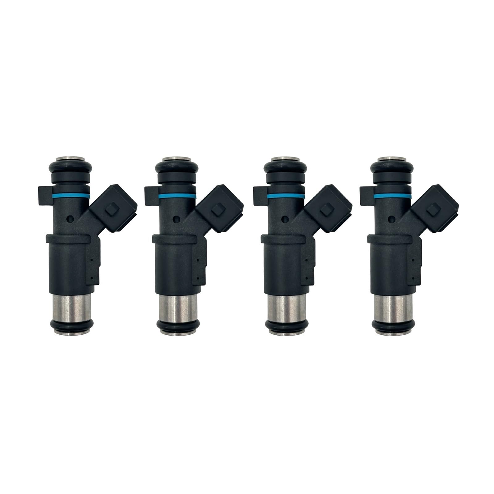 Yhzrdmsk 1 Set (4Pcs) Car Petrol Injector Fuel Injectors 01F002 1984E0 0280156357 For 1007 206 306 307 For Partner For Citroen For C2 For C3 For Berlingo For Xsara 1.4