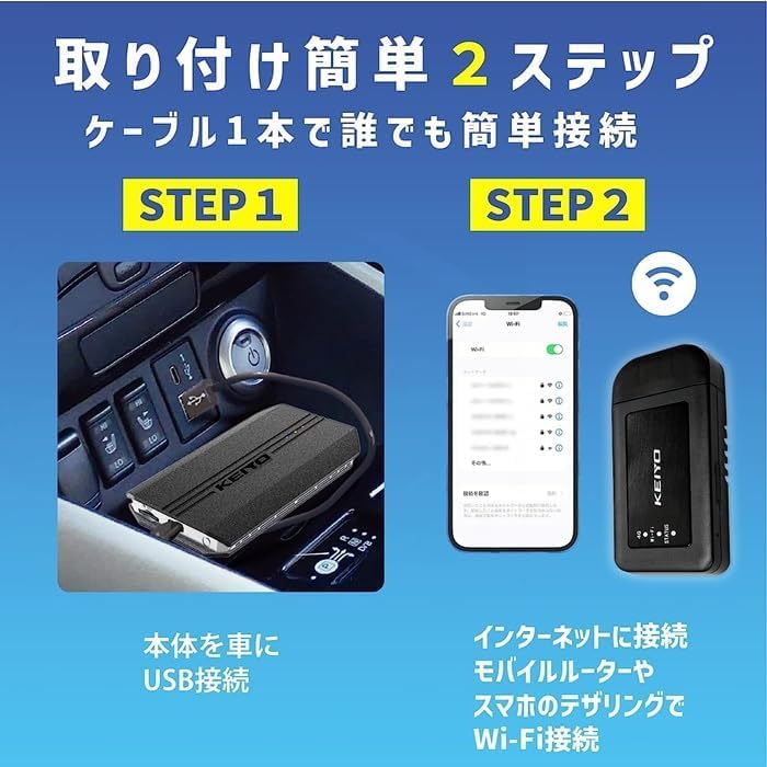 Amazon.co.jp: KEIYO APPキャストⅡ AN-S109Ⅱ APP CAST2 CarPlay 対応