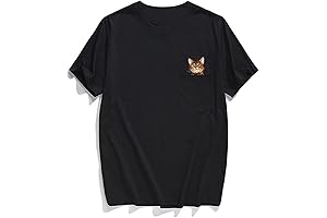Men's Pocket Cat T-Shirt - Make a Statement with a Tee That Says it All!