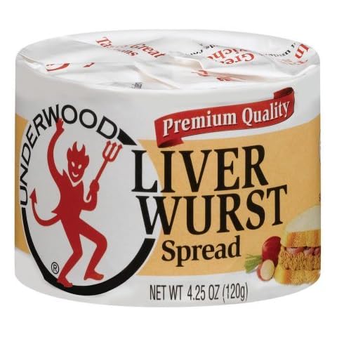 Underwood Liverwurst Spread 4.25 Ounce (Pack of 4) Cover