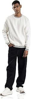 one way Men Solid Comfort Fit Sweatshirt-picture-17