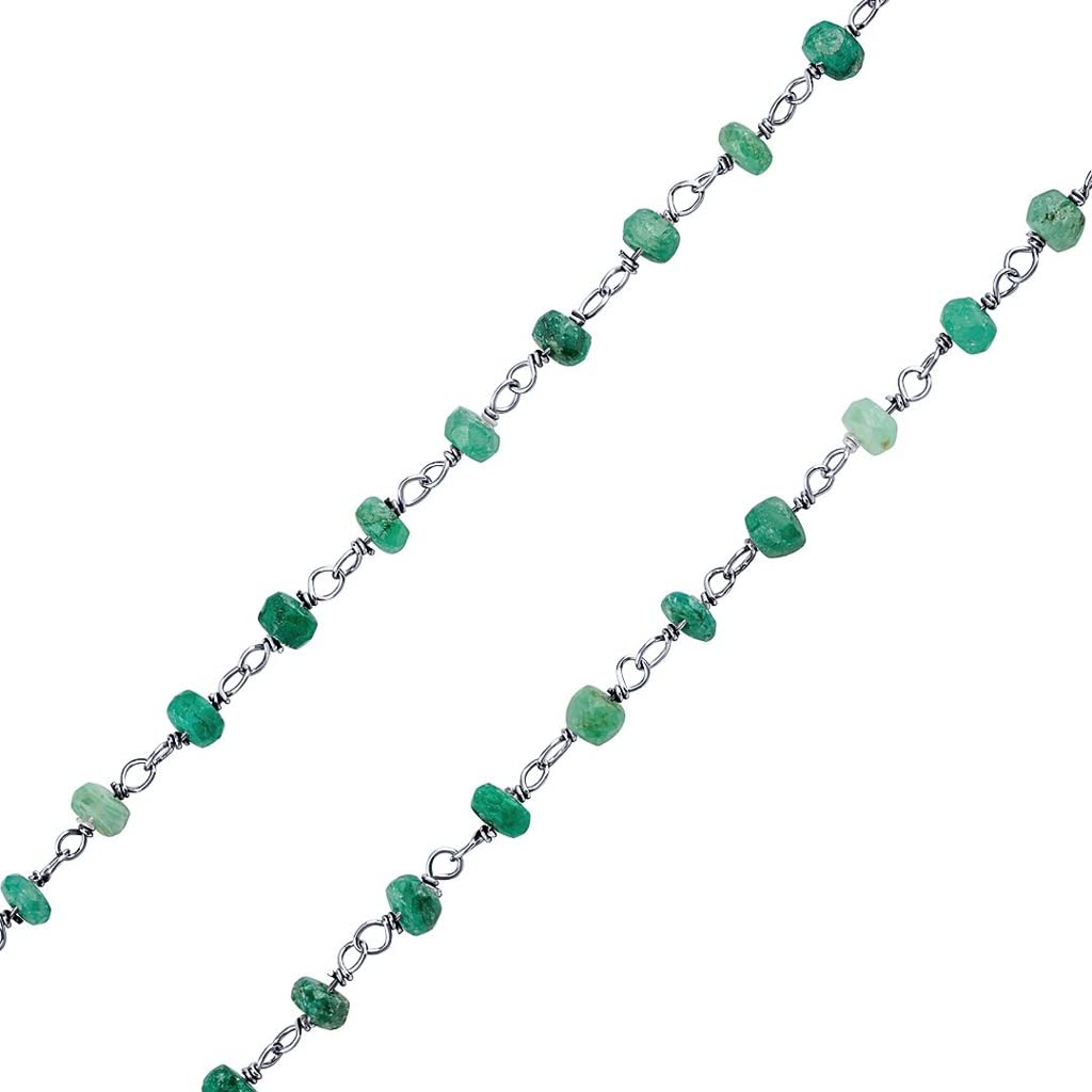 SILVEGO Bracciale da donna in argento sterling 925 con pietre naturali