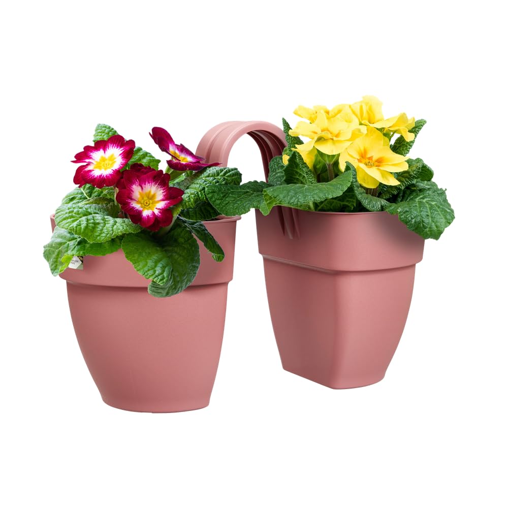 ELHO - Vaso Da Fiori - Vibia Campana Flower Bridge 40 - Silk White - Balcone Esterno - L 26 X P 39 X H 22 Cm 89156496