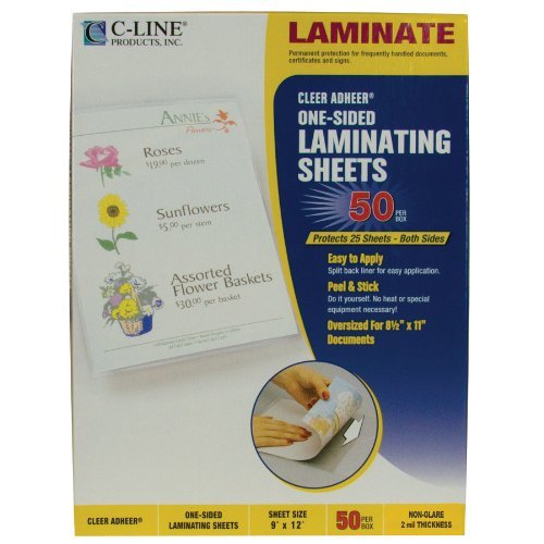C-line Heavyweight Cleer Adheer Laminating film