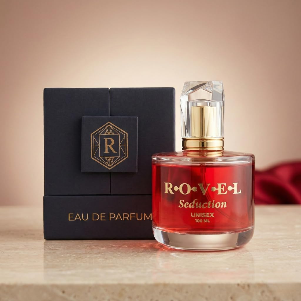 ROVEL Seduction fruity Eau De Parfum (100ML) | fruity aquatic | Luxury PERFUME for UNISEX LONG LASTING AND FRESHING-picture-50