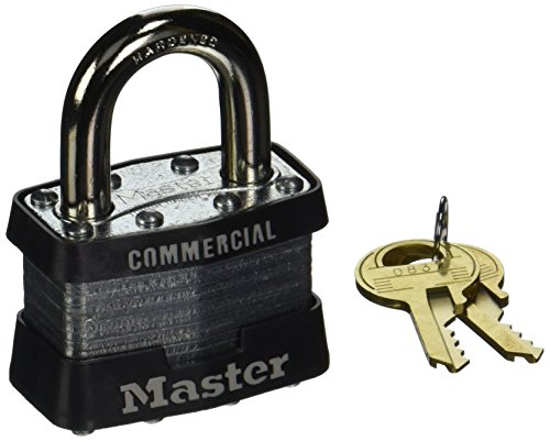 Candado de ciclismo Master Lock 470 de acero laminado para asegurar bicicletas en parkings pack de 4
