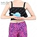 HealthAndYoga™ QwikFlo Light-Weight Neti Pot Sinus Rinse Kit- Compact Neti Pot for Kids and Adults - Travel Friendly Nose Wash Netty Pot - Blue & White (Pack of 2)