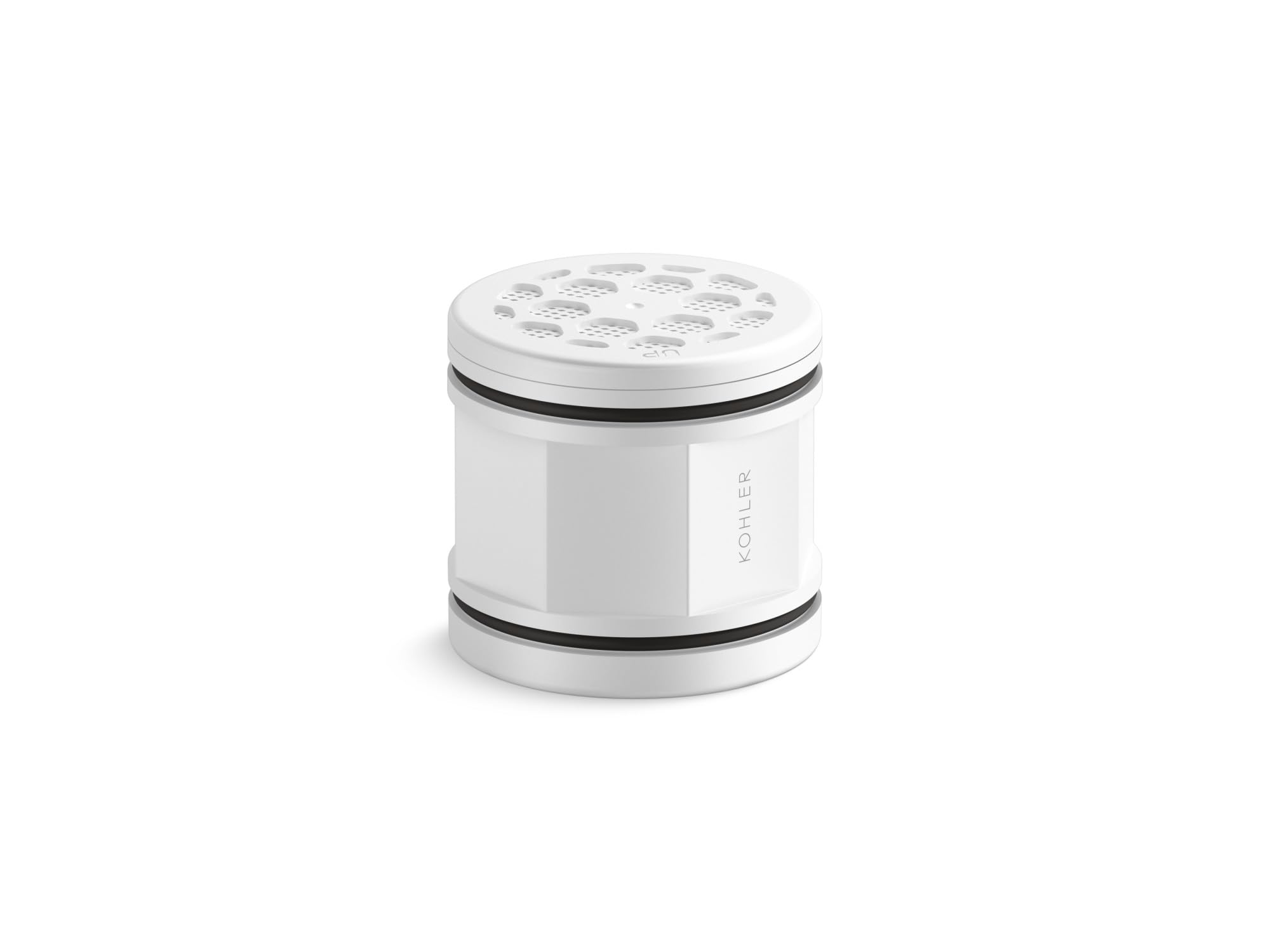 KOHLER K-33632-NA Cinq Filtered Shower Head Replacement Filter, Reduces Chlorine and Skin Irritation, Improve Hair and Skin