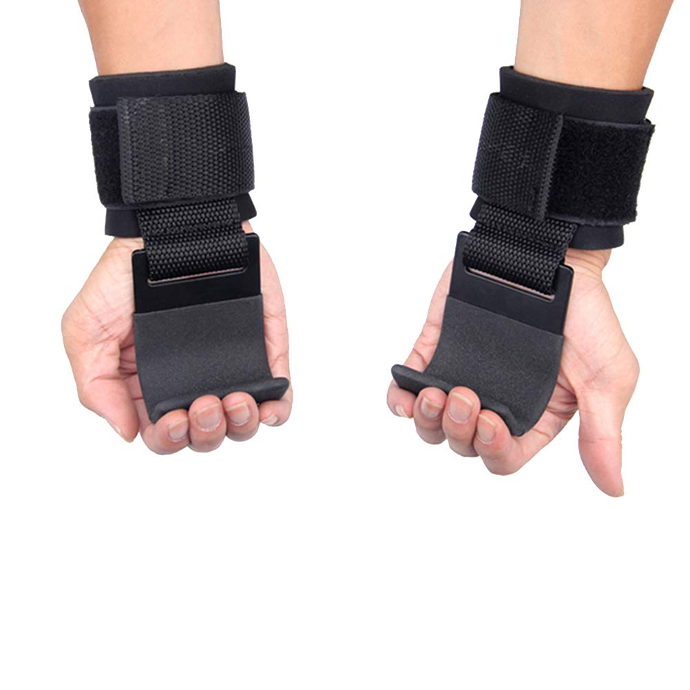 Correas De Levantamiento De Pesas Con Cojín De Neopreno Negro | Envío Gratis