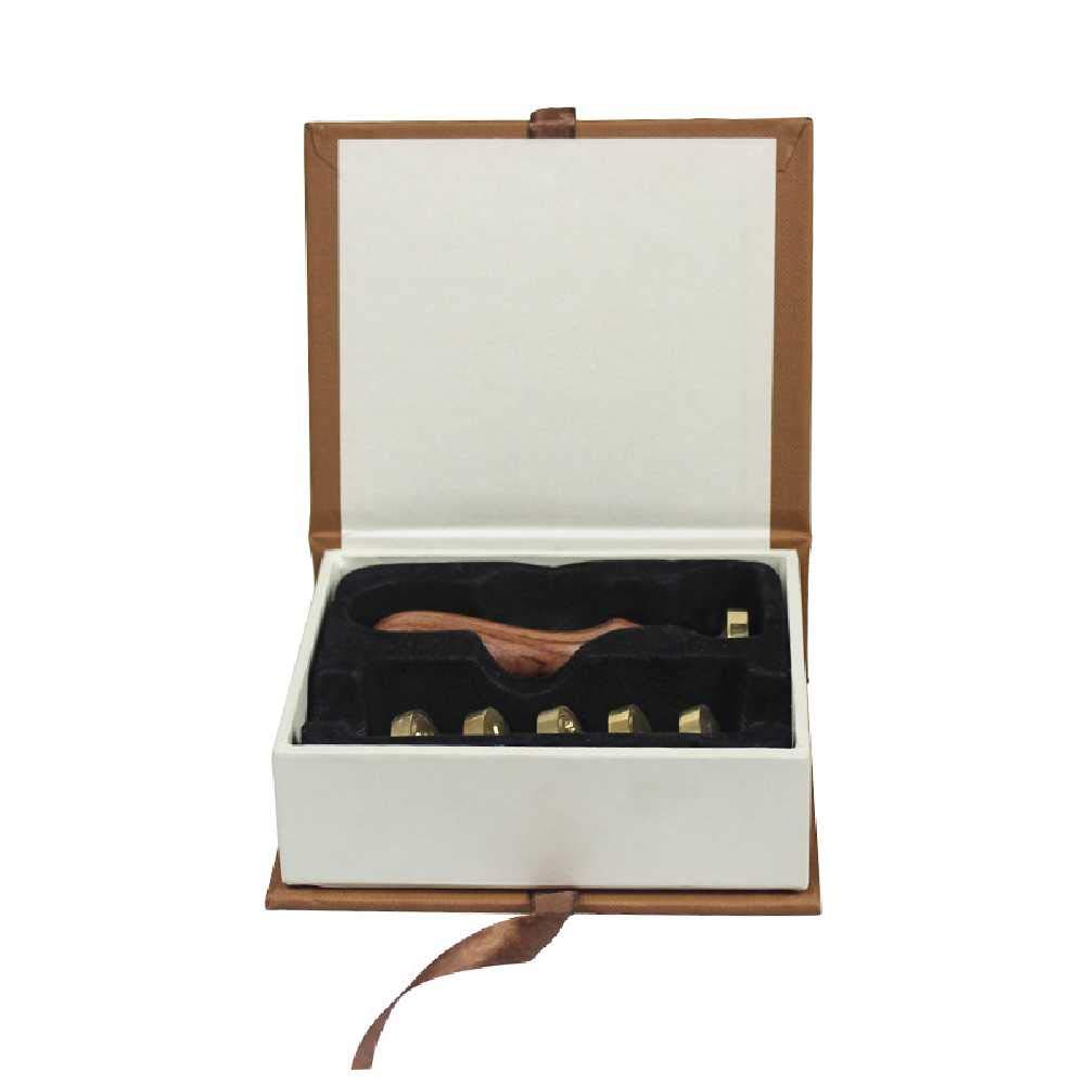 Sceau de cire rétro coffret cadeau avec manche et bâtons 25mm