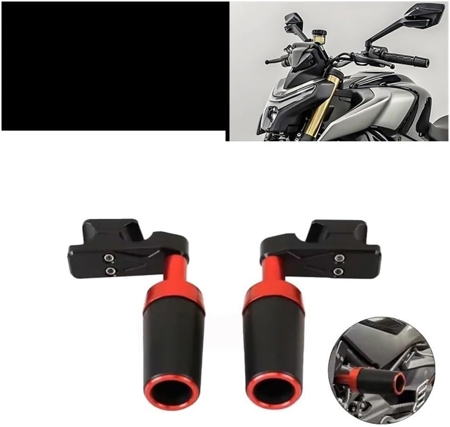 For CFMOTO 450NK 450SR. Engine Cover Accessories Stator Cover Frame Protectors Frame Guard Bumper (Red)