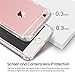 iPhone 6 Case Clear,iPhone 6S Case Clear,Sito Soft Flexible TPU Bumper Protection Dustproof Case for Apple iPhone 6/6s (Clear)