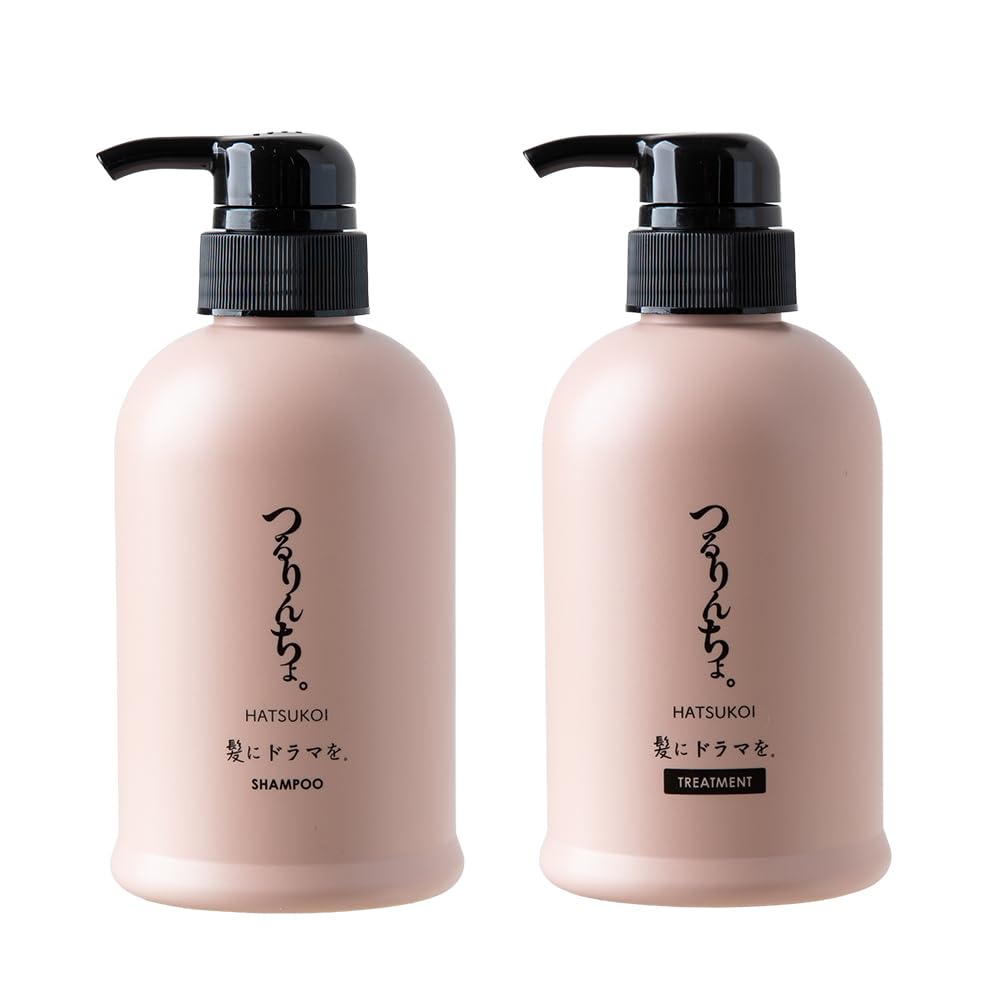 つるりんちょ。　シャンプー　トリートメント　hatsukoi Amazon | 髪にドラマを つるりんちょ HATSU KOI【SET】シャンプー