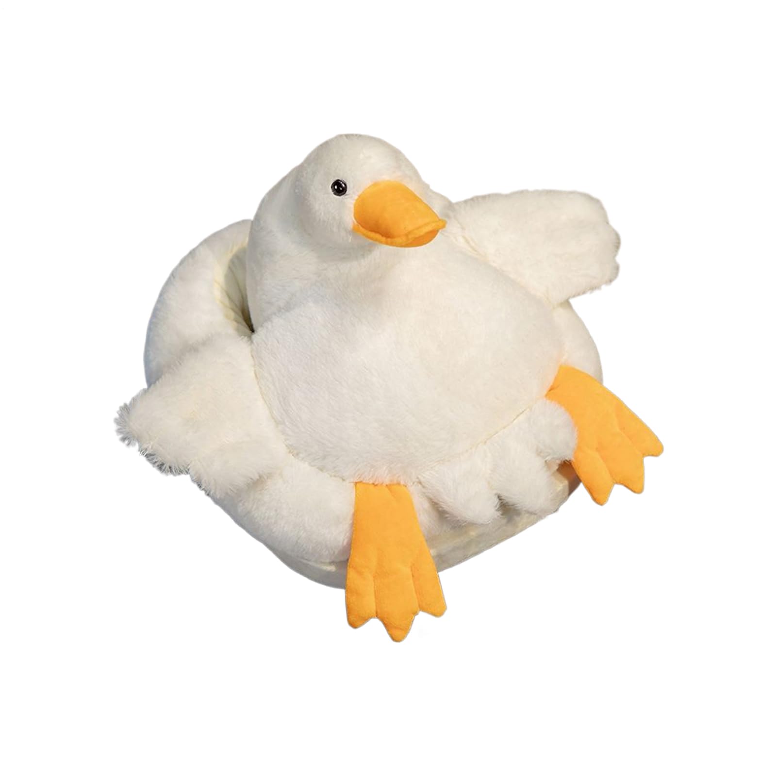 Chauffe-Pieds - Coussin Chauffant Électrique pour Pieds Design Cygne - Appareil Silencieux Température Réglable pour Repos Fauteuil Lit Camping Bibliothèque Spa Bureau Travail
