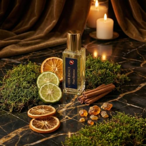 Image of MYSTIC AURA Ember Dance Pour Homme | Eau de Parfum for Men | 20 ml | Spicy Aromatic Fragrance | Long Lasting Luxury Scent | Vegan & IFRA Compliant