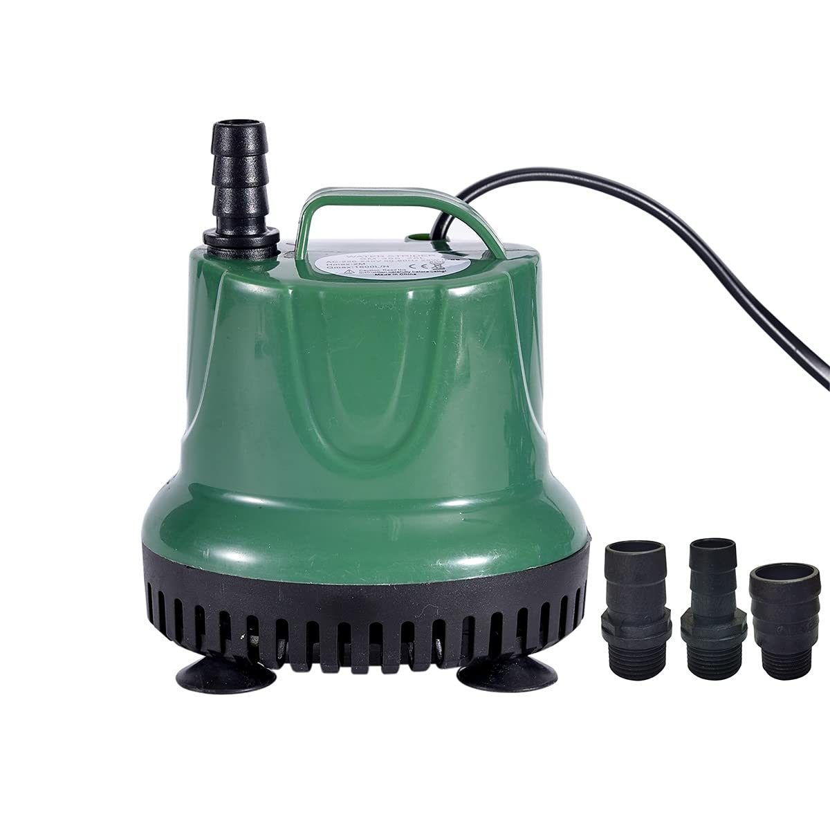 ainless Steel Booster pompa do trawnika pompy odrzutowe bardzo cicha pompa wodna 3000 l/h pompa zanurzeniowa 60 W, z kablem zasilającym do stawu akcesoria do domu ogrodu transportu wody nawadnianie