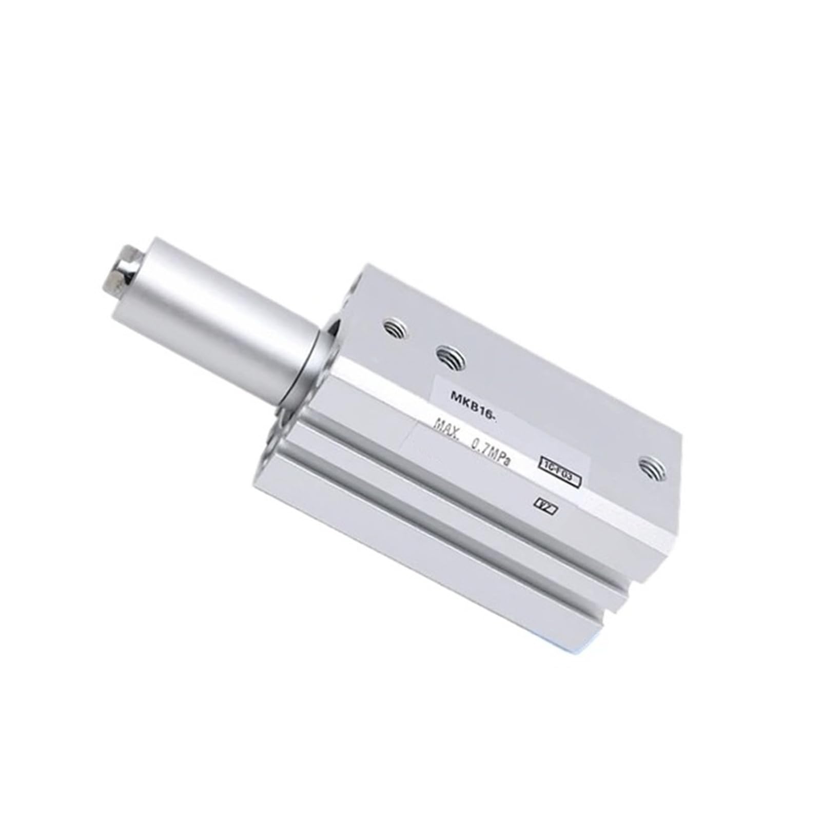 Cilindro neumático MKB16-20RZ de abrazadera giratoria con rotación derecha