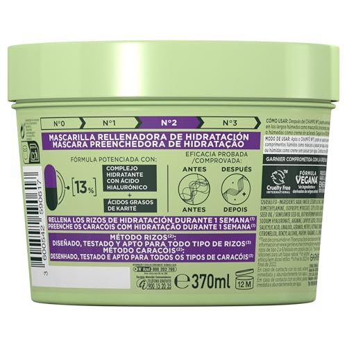 Garnier Fructis Curly Hair Mask 370ml – Ansicht 2