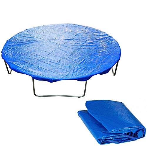 HYGRAD BUILT TO SURVIVE Blue Trampoline Rain Weather Dust Replacement Cover Protector Sheet In 3 Sizes 8ft Trampoline Cover Weather and Rain Protection. Secure even in High Winds