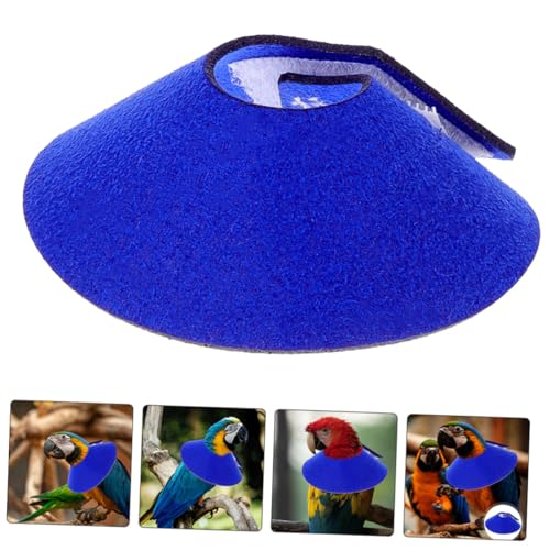 Beavorty coleira de passarinho cones de pássaros decoração de pescoço de pássaro Protetor de pescoço