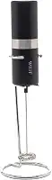 WOLFF - Mixer Elétrico para Bebidas de Aço Inox e Plástico com Suporte - motor potente - serve para bater ovos - misturador