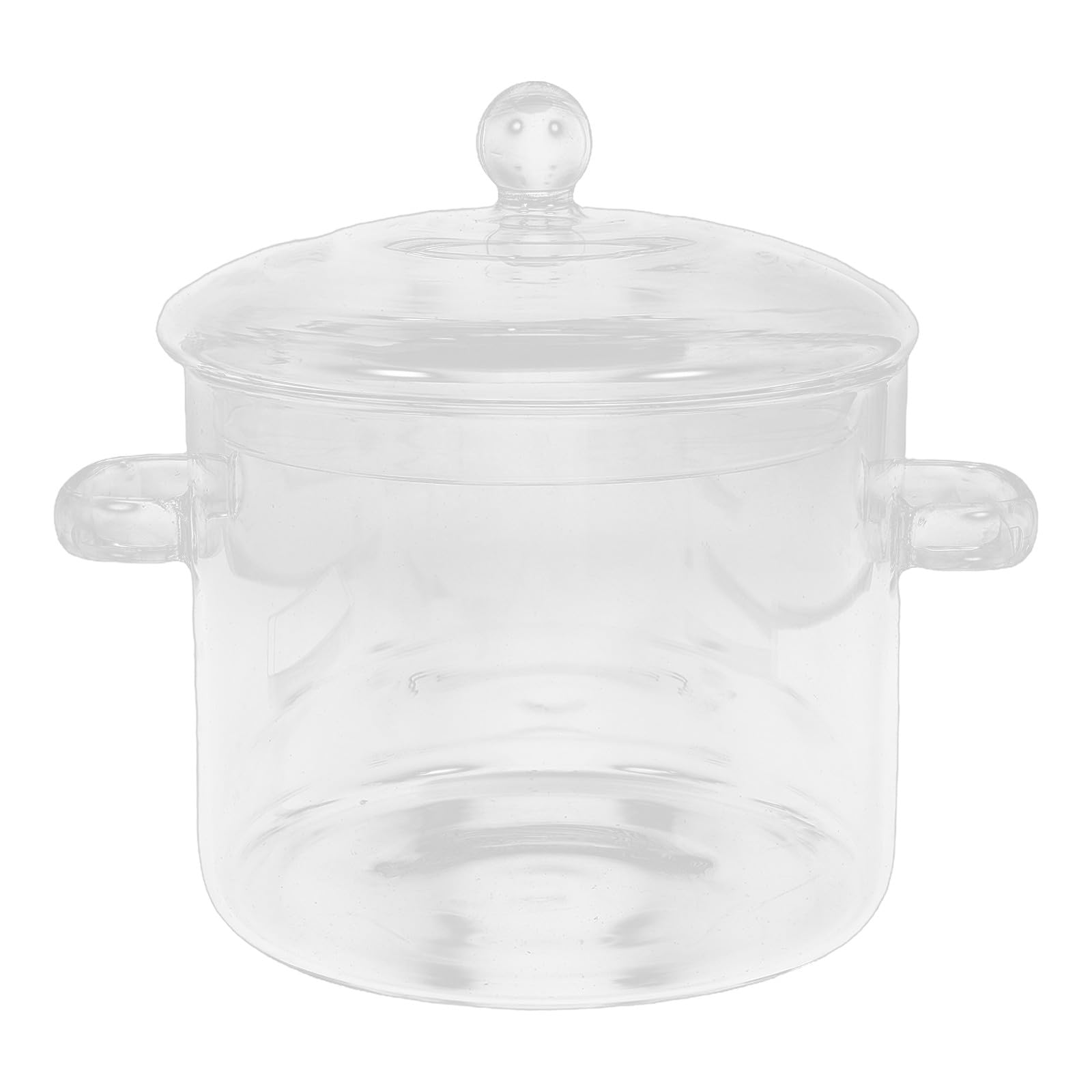 Casserole en verre pour soupes et ragoûts, finis les aliments brûlés grâce à la transparence
