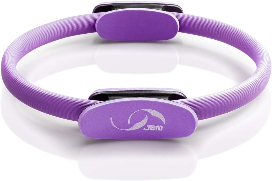 JBM13 Inch Pilate Circle, Exercise Yoga Pilates Magic Circle with Dual Grip Handles for Fitness Training