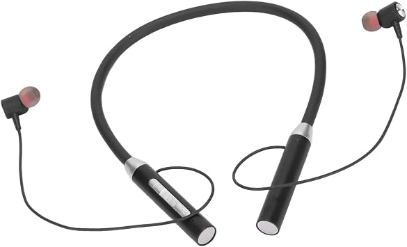 Yinhing Earbuds Earbuds with Neckband 5.2 IPX5 Ergonomic Magnetic Headphones with Enhanced Bass for Sports Battery Life Black