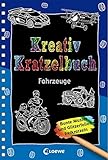 Kreativ-Kratzelbuch: Fahrzeuge: Kritz-Kratz-Beschäftigung für Kinder ab 5 Jahre