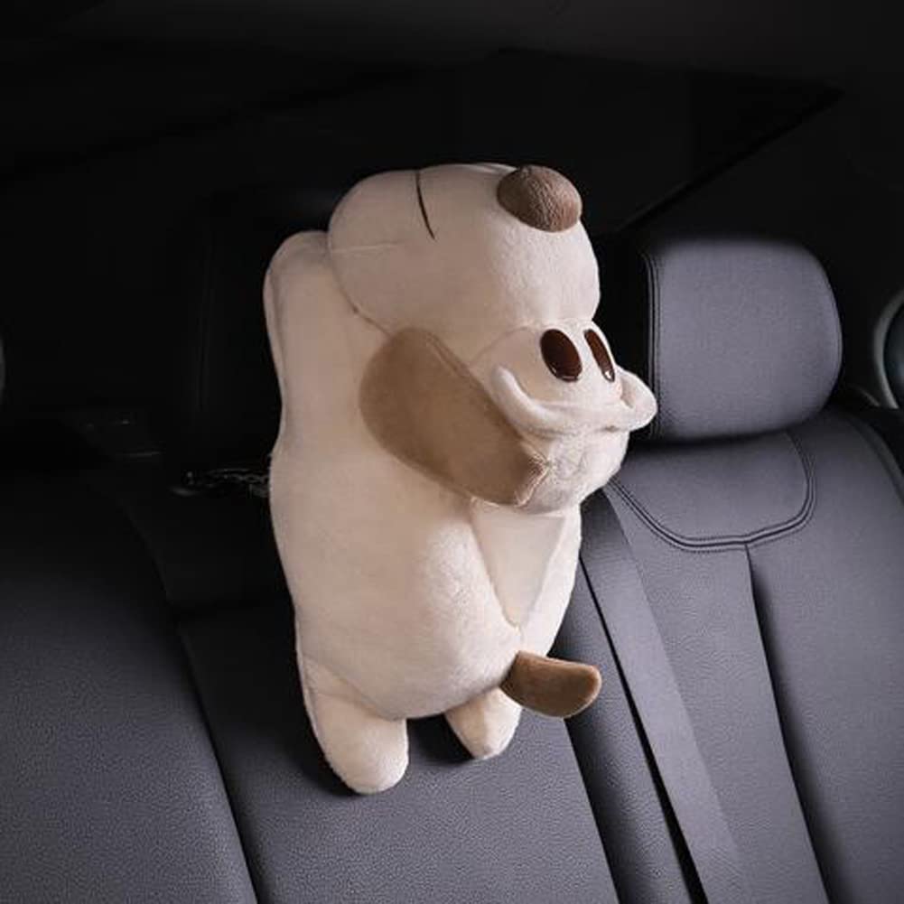 Portafazzoletti Per Auto A Forma Di Maialino In Peluche - Appendiabiti Per Visiera, Decorazione Rosa - Foto 3