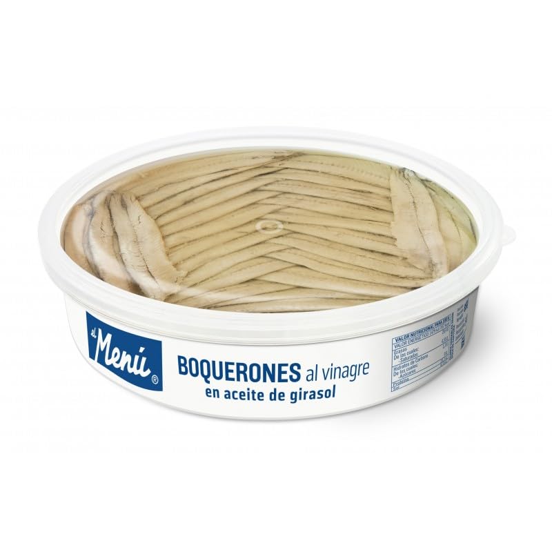 EL MENÚ Boquerones en Vinagre con Aceite 540g