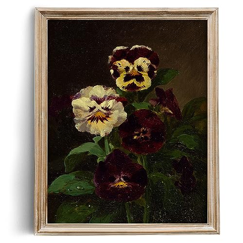 Yumknow Vintage Flower Still Life Picture Living Room thumb #3
