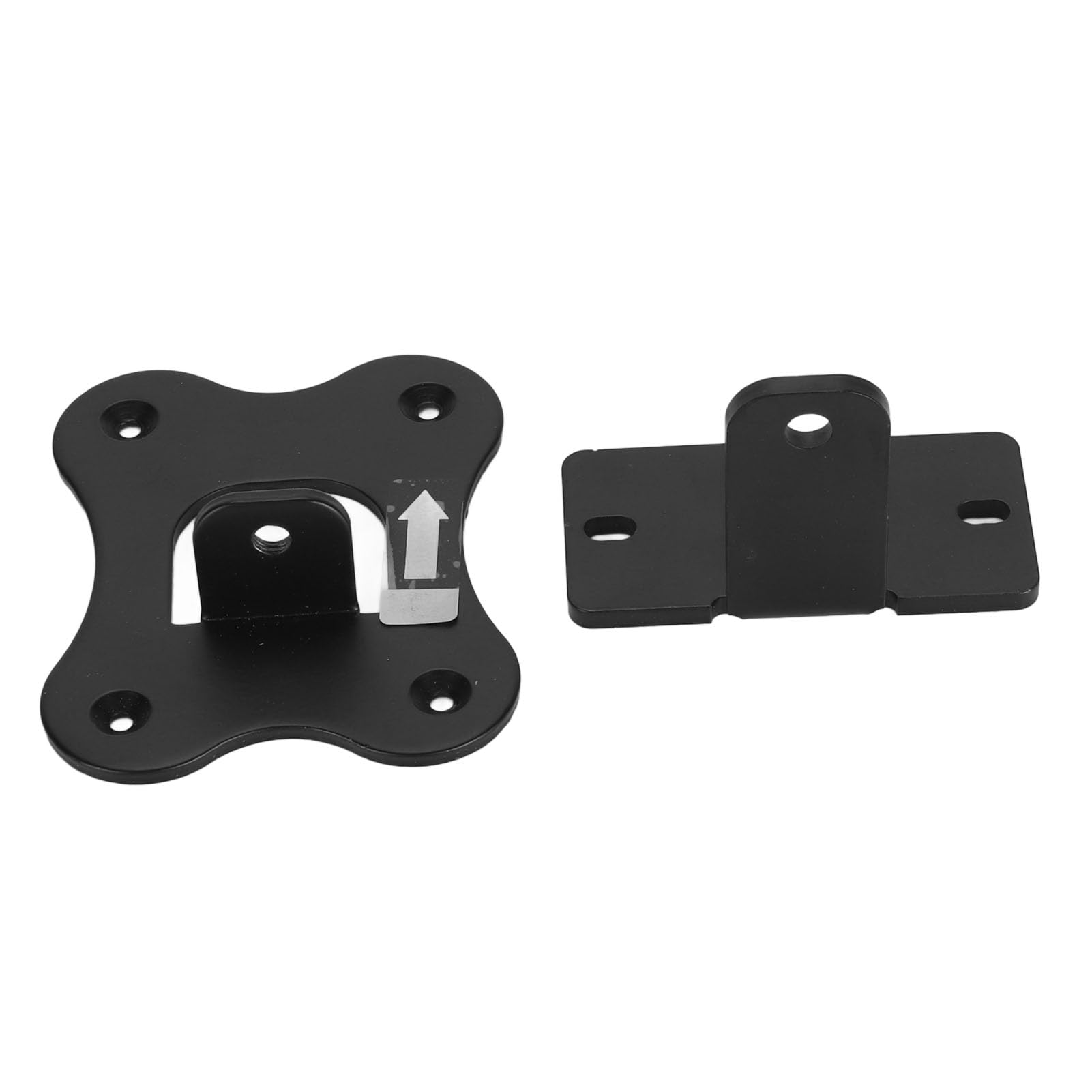Supporto per Pareti Altoparlanti, Supporto Ad Alto Carico di Carico per la Ruggine 'elegante Muro di Altoparlanti l'altoparlante Attivo HIFI (BLACK)