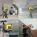 16 Laser Level with 1M Tripod, 4x360° Laser Line, Green Cross Line Laser with Tripod Self-Leveling, Lazer Leveler Tool for Picture Hanging laserpower<1mW, 2 Batteries