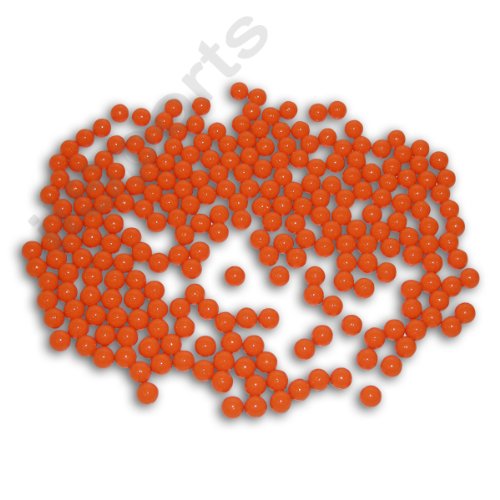 250 Orange .43 Caliber Paintballs - For Kingman Chaser/Eraser & RAP4 Training Markers