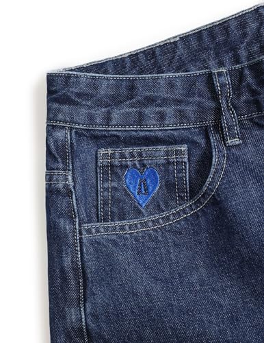 Aelfric Eden Wide Leg Jeans for Women Straight High Waisted Casual Loose Washed Y2K Baggy Boyfriend Jeans Denim Pants4