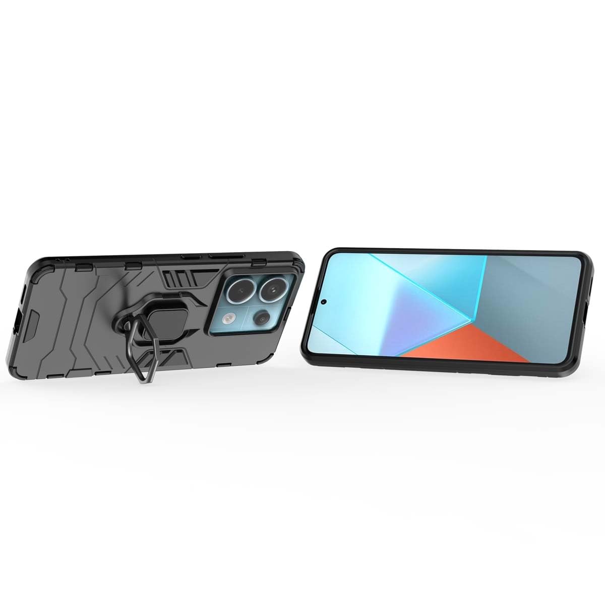 Copatibile con OTO EDGE 60 Fusion 5G / EDGE 60 5G, custodia per telefono con obiettivo scorrevole della fotocaera e supporto, ipereabile, antiurto, anti-caduta e resistente ai graffi | SHEIN ITALIA