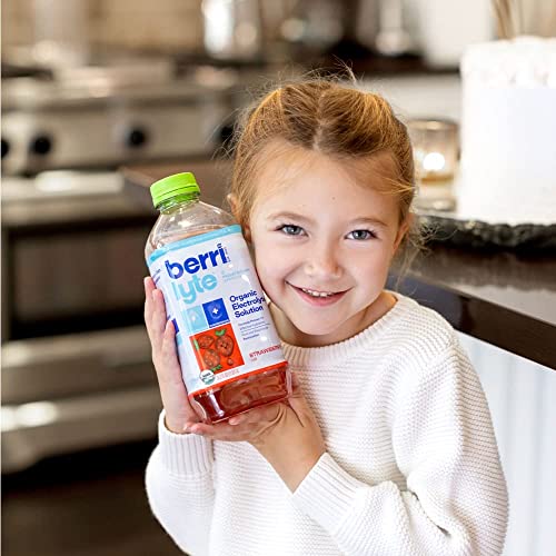 Image of Berri Lyte Plant Based Organic Electrolyte Solution - Pediatric Rehydration Drink - Low Sugar 4 Flavor Variety Pack, 1 L, 8ct
