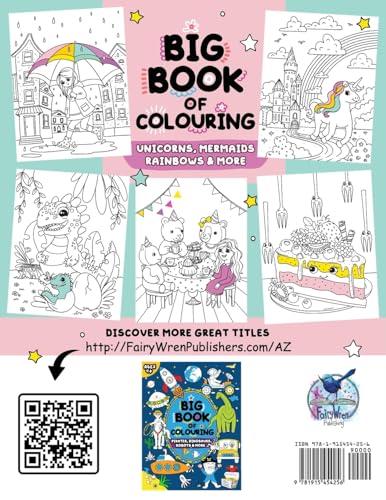 Big Book of Colouring for Girls: Children Ages 4+ (Big Books of Colouring (Ages 4+)) - Image 2