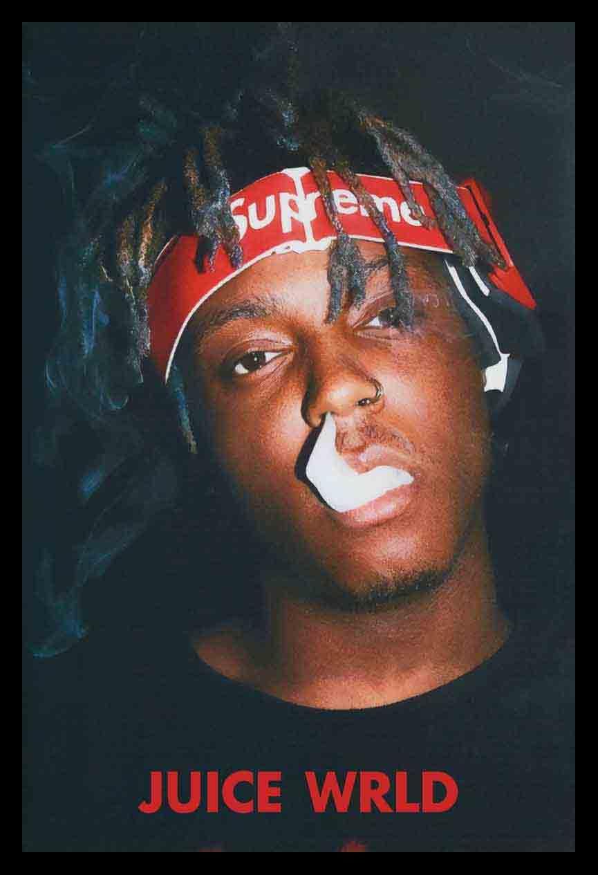 ポスター Juice Wrld poster Juice WRLD Poster - Stylish Wall Art for Music Lovers