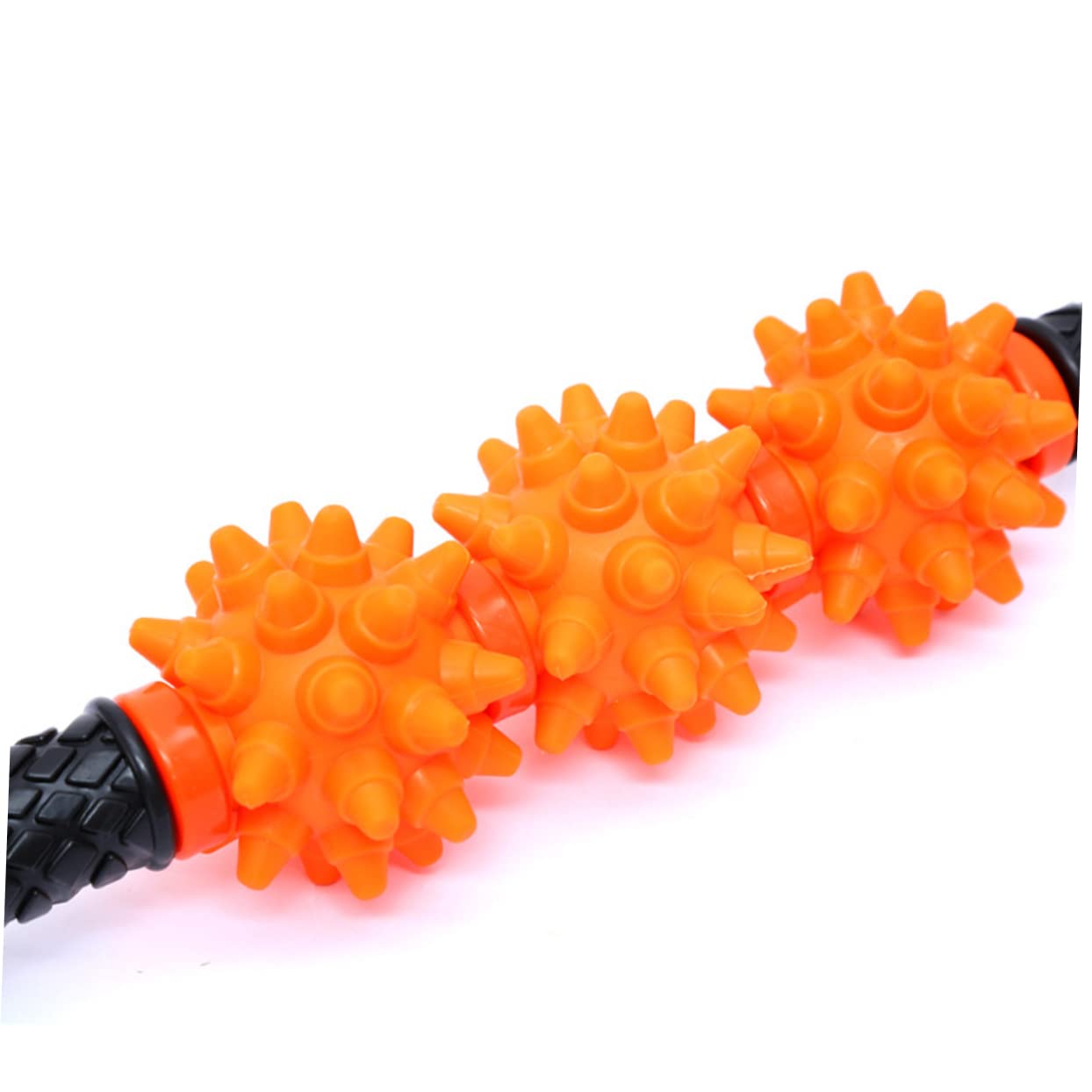 Palo de Masaje para Yoga Naranja, Rodillo Muscular Tpr Pvc