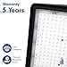 Hyperikon LED Shoebox 100W Parking Lot Lights with Photocell, Pole Street Light Outdoor with Arm Mount, 100-277V, 5700K, DLC, ETL, 100 Watts