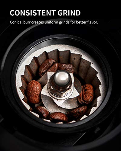 KIDiSLE Conical Burr Espresso Grinder