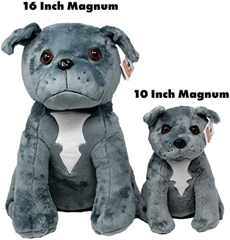 brindle pitbull stuffed animal