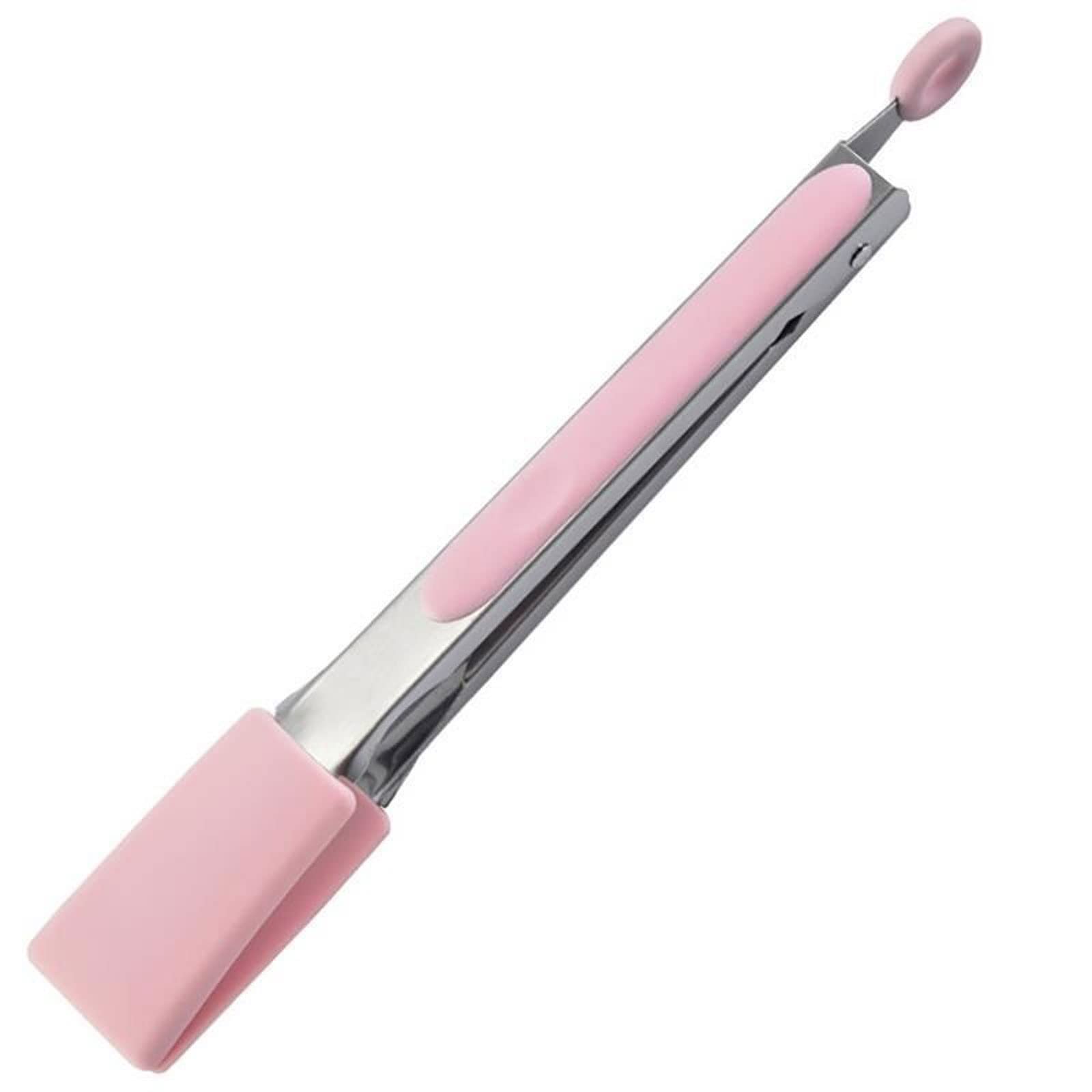 MRKU Pinzas de Acero Inoxidable antiadherentes para Servir Alimentos para Barbacoa, Herramientas, Accesorios y Utensilios.