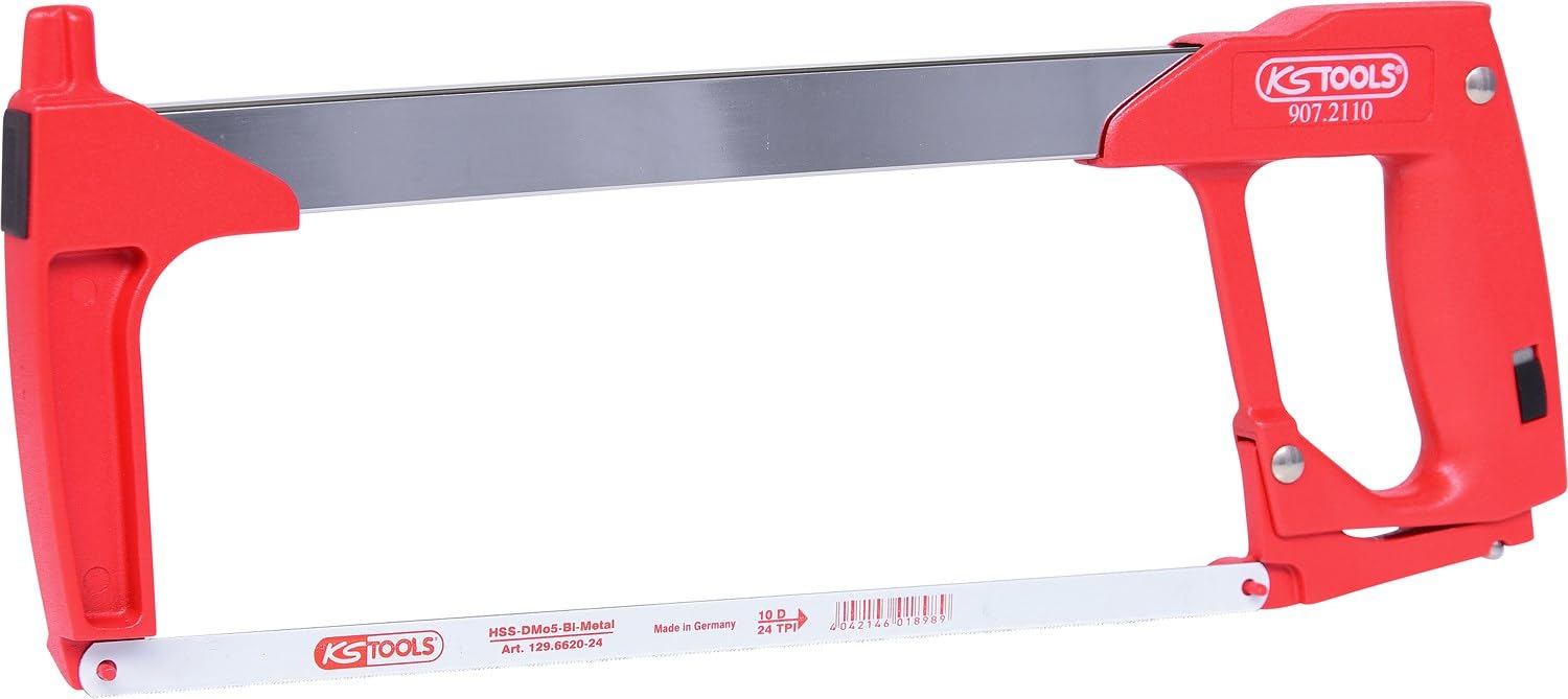 KS Tools 907.2110 Archetto per Seghetto da Metallo a Serraggio Rapido, 300 mm