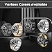 CeiLarv Metal Band for Amazfit Bip 6/Bip 5/Balance 2/GTR 4/Garmin Venu 4 45mm/Venu 3 /Forerunner 570 47mm/Huawei Watch GT 5 Pro 46mm Band Beautifully Polished Stainless Steel Strap (22mm, Silver)