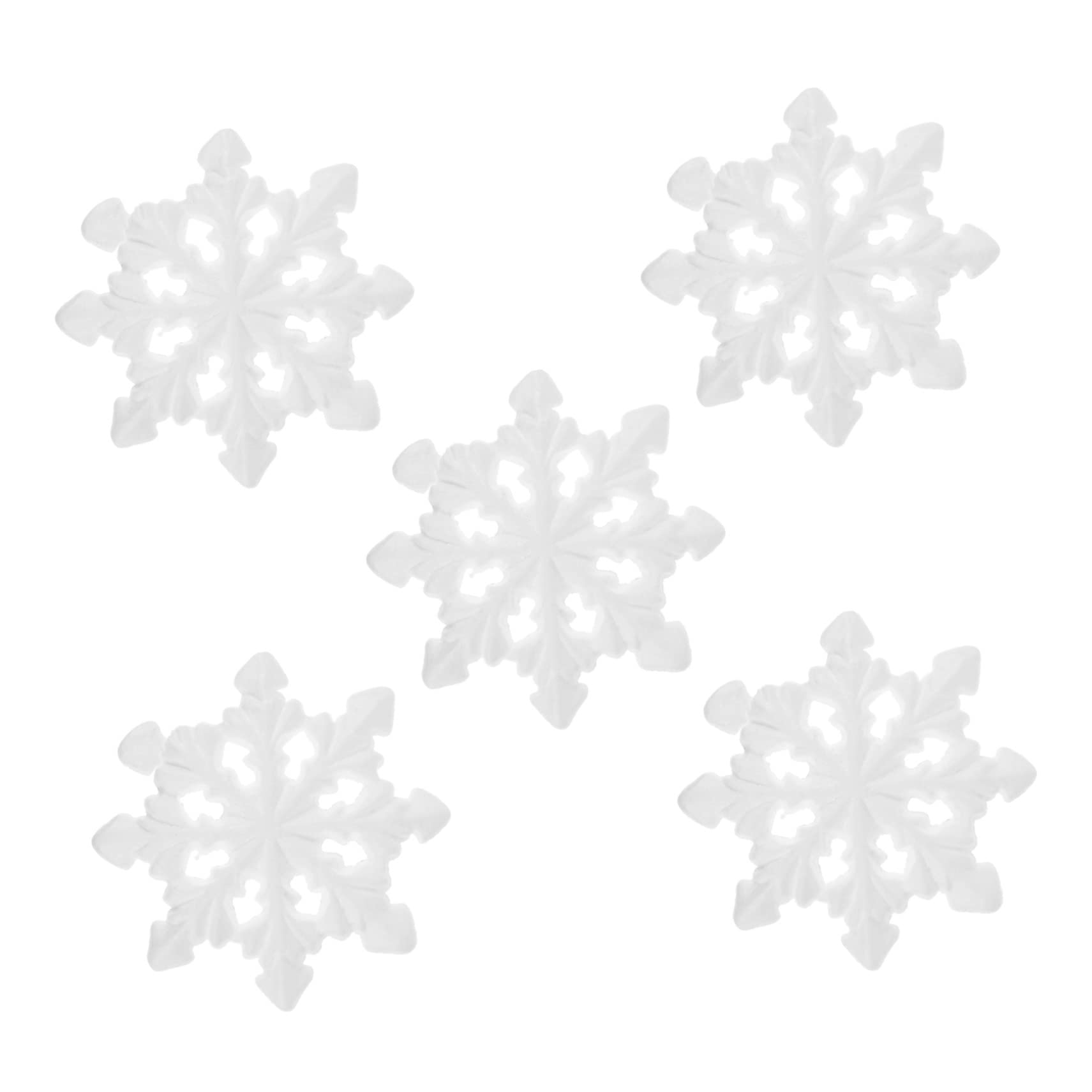 DOITOOL 5 Copos de Espuma para Manualidades Adornos Navideños para Fiestas de Invierno