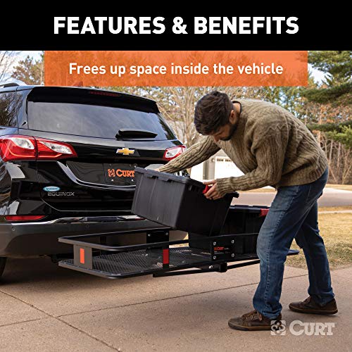 CURT Basket Hitch Cargo Carrier 500 lbs